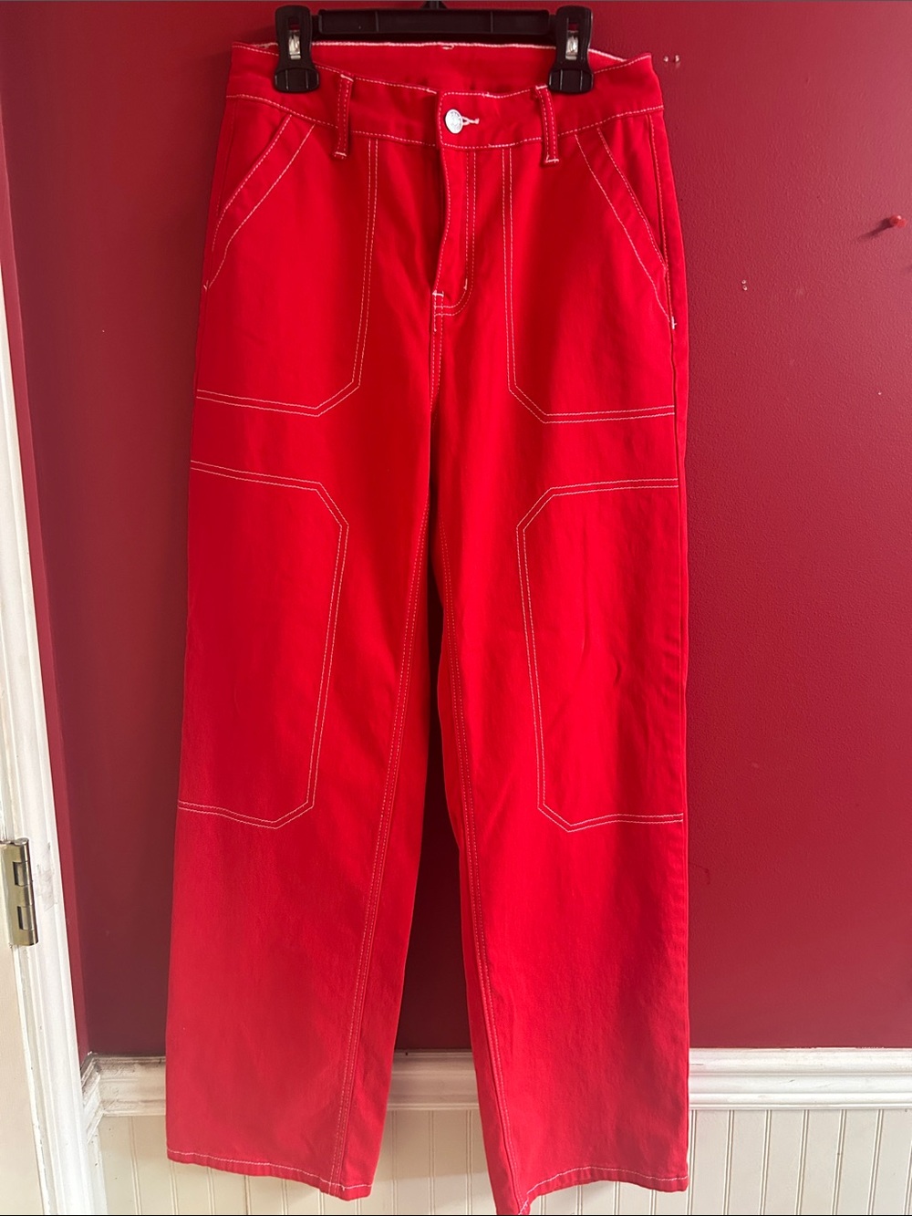 Dokotoo red pants size 4 excellent condition